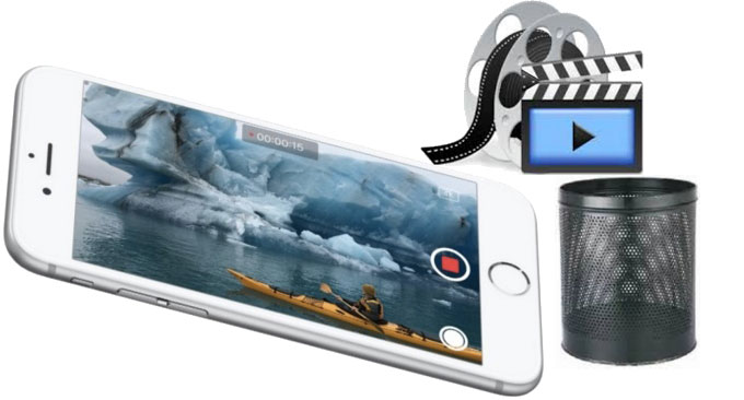 delete video from iPhone