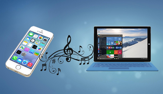 trasferire musica da iPhone a Windows 10