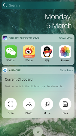 widget feature