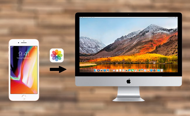 transfer photos from iPhone to mac