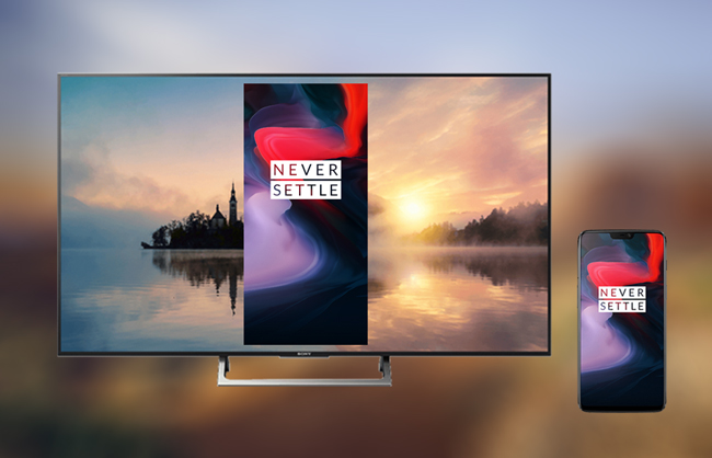 mirror OnePlus 6 to TV