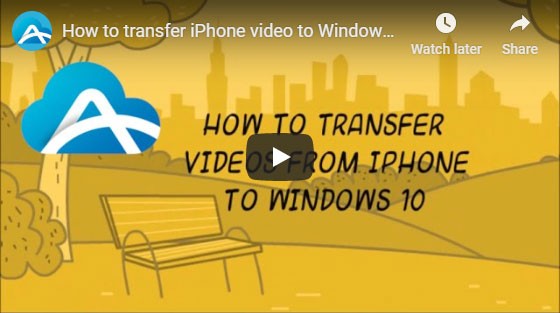 transfer iPhone video