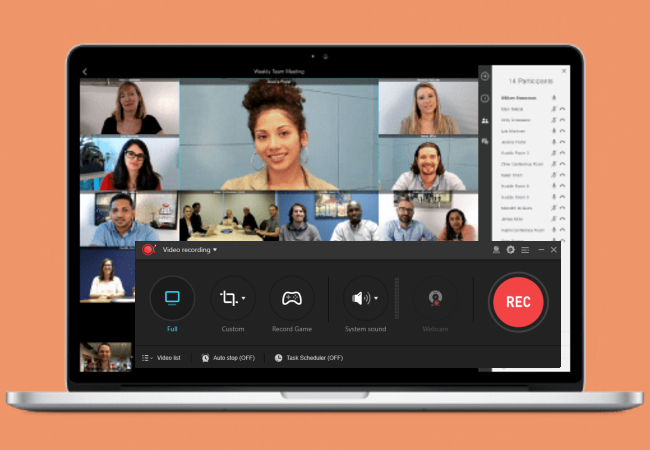 Screen recorder for video conference