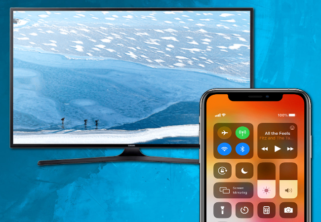 mirror iPhone 11 to Samsung TV