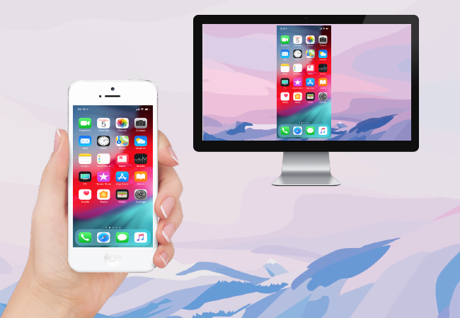 screen mirroring iPhone to PC via usb