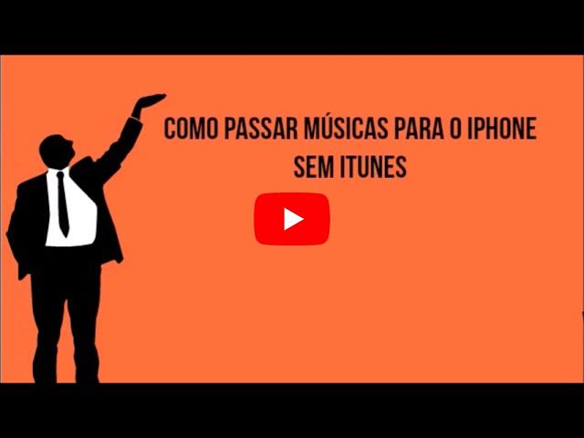 Como passar músicas para o iPhone sem iTunes