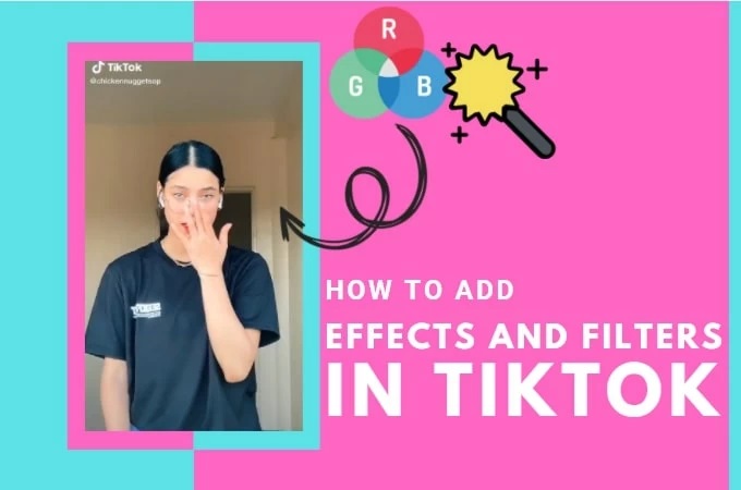 como adicionar efeitos em tiktok