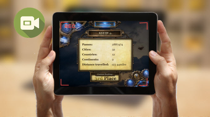 iPad gameplay recording
