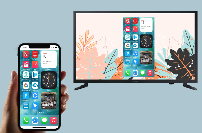 mirror iphone to tv