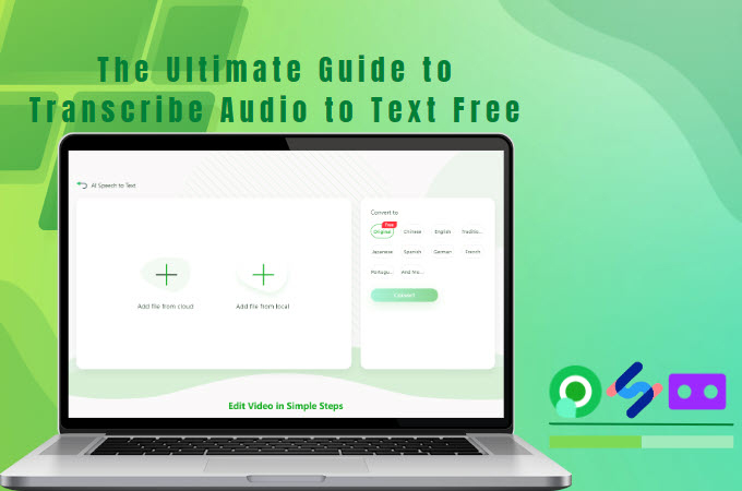 transcribe audio to text free