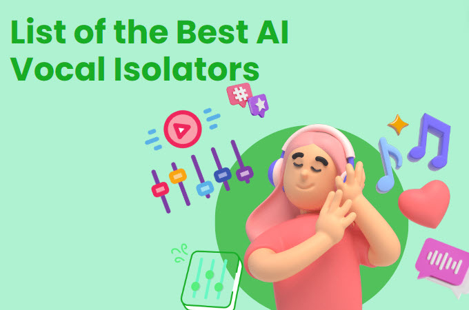 best AI vocal isolator