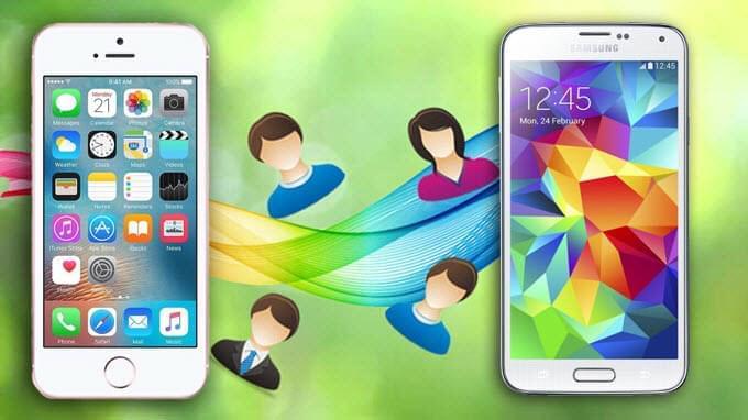 iPhone Kontakte auf Samsung verschieben