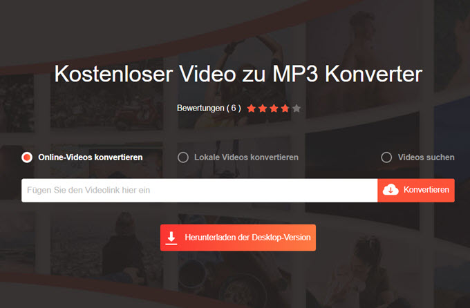 Apowersoft Kostenloser Video zu MP3 Konverter