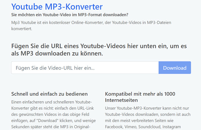 MP3 YouTube