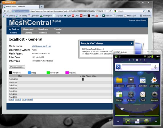 Virtual Network Computing (VNC) Client