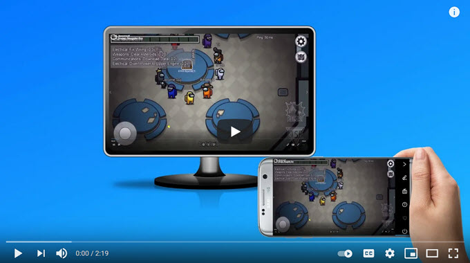 Videoanleitung um PC auf Android zu spiegeln