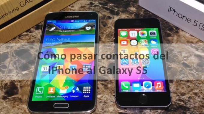 iphone 5s y galaxy s5