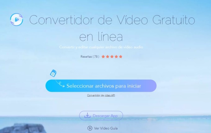 interfacia de convertidor de video