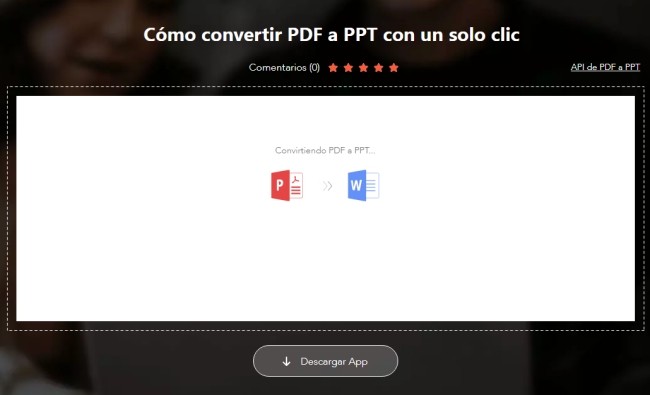convertir PDF a PPT en Android gratis