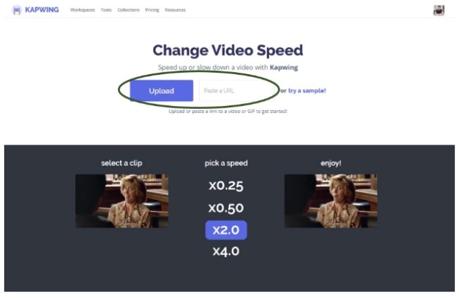 cambiar la velocidad del video gratis