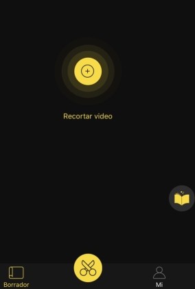 cambiar el tamaño de un video en iPhone