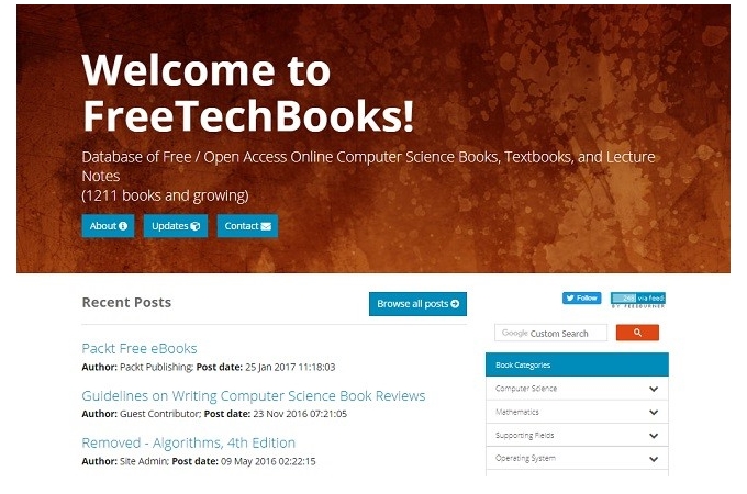freetechbooks descargar libros de texto gratis