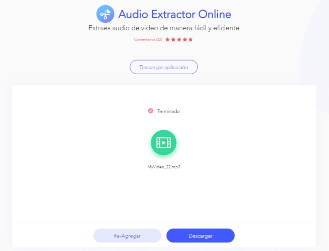  convertir video en audio en línea