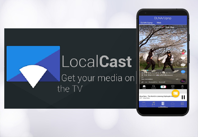 LocalCast  cómo transmitir TikTok en la televisión