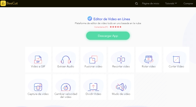 editor de video online gratis