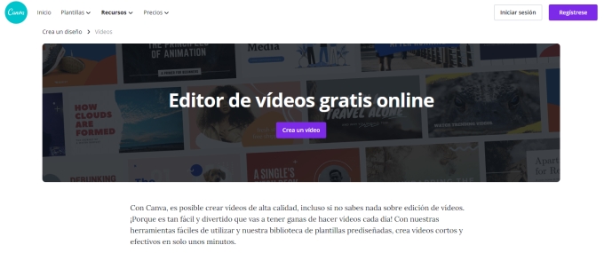 editor de video gratis