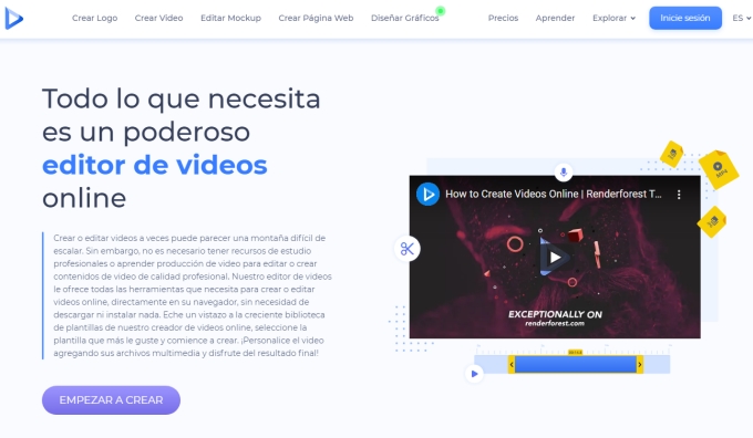 editor de video online gratis