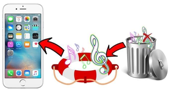 palauttaa poistetut iPhone musiikkia