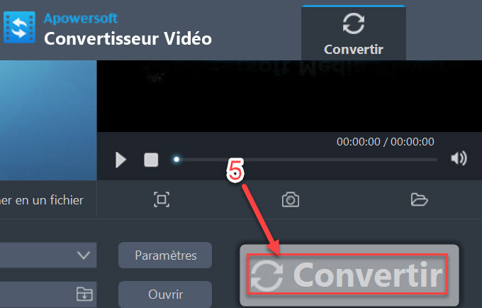 convertir un fichier dans video converter