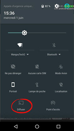 diffuser Android sur PC