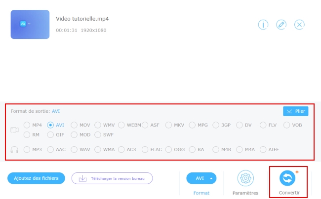 via apowersoft convertisseur en ligne 