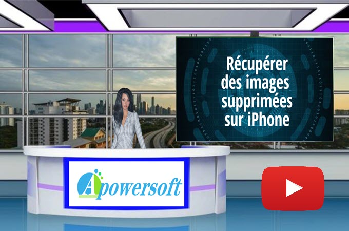 récypérer des images sur iphone