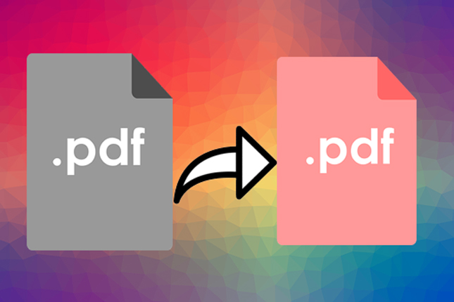 changer la couleur de pdf