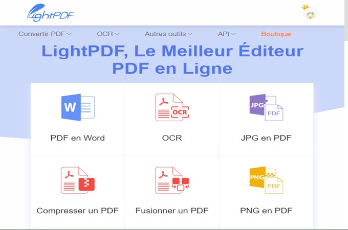 interface LightPDF