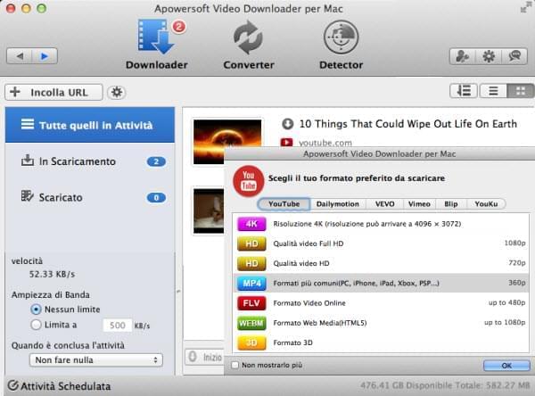 Video Downloader per Mac 1.0