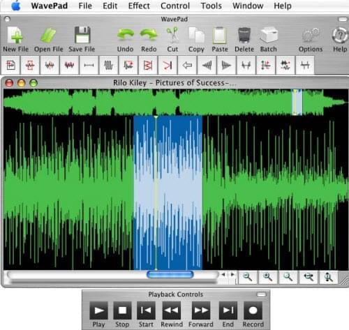 wavepad editor audio