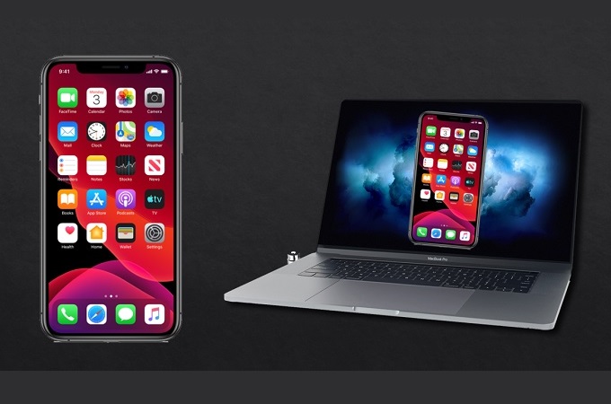 duplicare l'iPhone su Mac