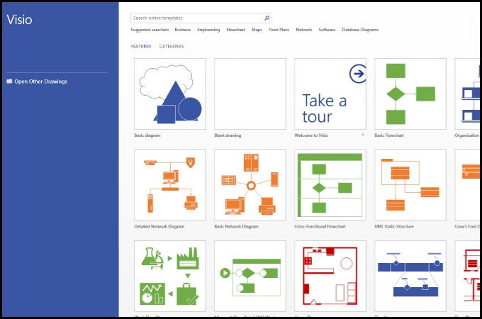 Visio Organization Chart Template