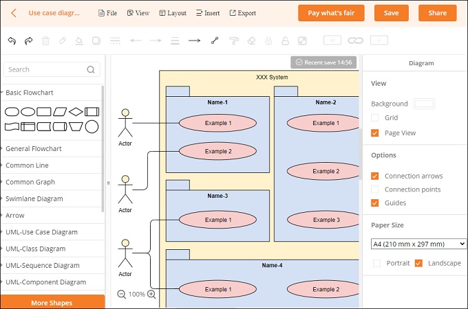 Use Case Diagram In Lucidchart SanketaLaiton