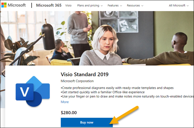 ms visio installer