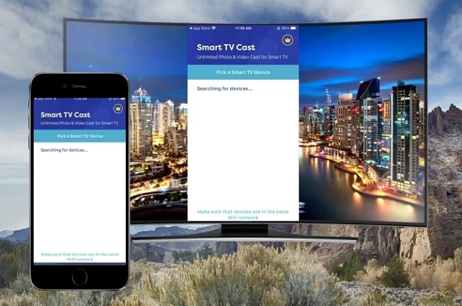 melhor app para espelhar iPhone para Samsung TV