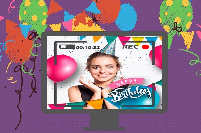 Birthday video maker