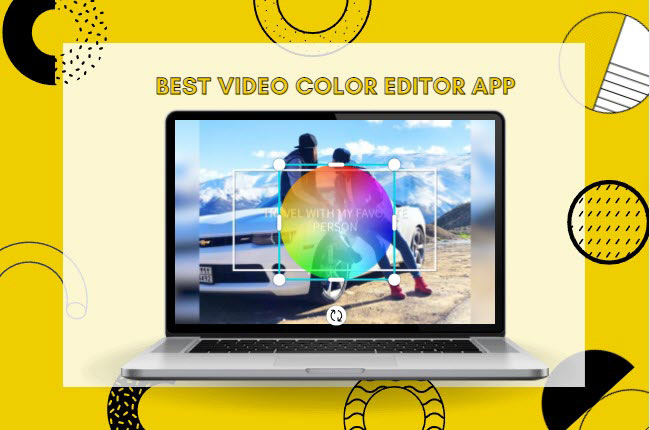 change color of video featured image