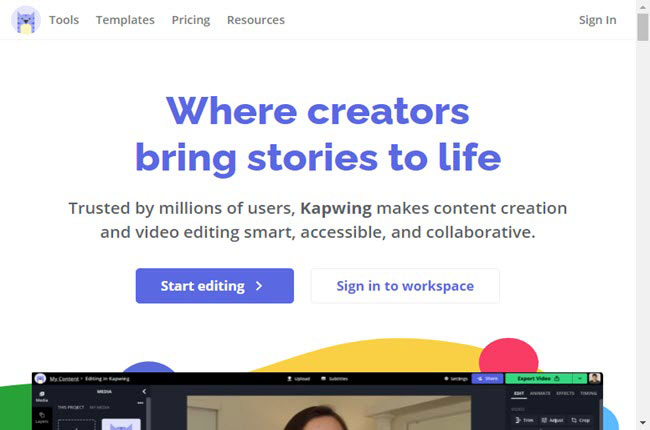 kapwing official website