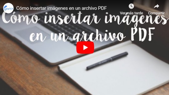 intertar imagen a pdf