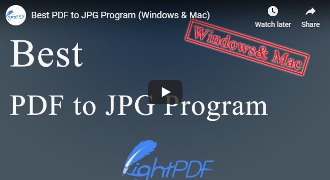 Video for PDF to JPG Apps